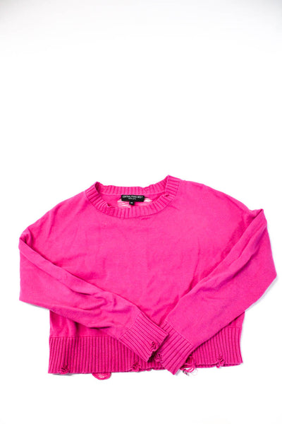 Central Park West Aqua Kerri Rosenthal Womens Pink Sweater Top Size XS Lot 2