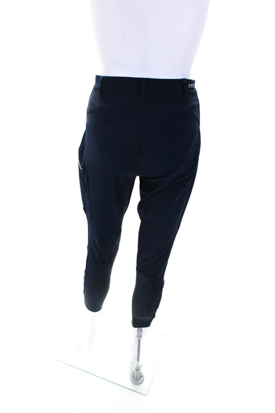 Ariat Womens Zipper Fly Mid Rise Equestrian Riding Pants Navy Blue Size 30
