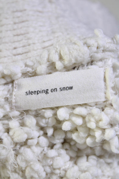 Sleeping On Snow Anthropologie Womens Long Sleeves Cardigan White Size Medium