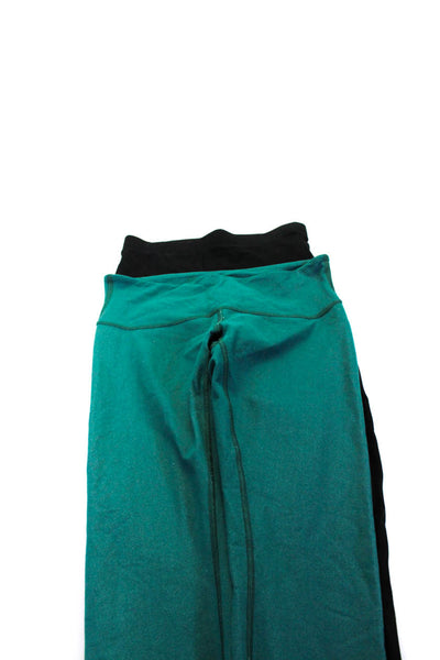 Lululemon Zara Womens Slip-On Button Hem Athletic Leggings Green Size 4 S Lot 2