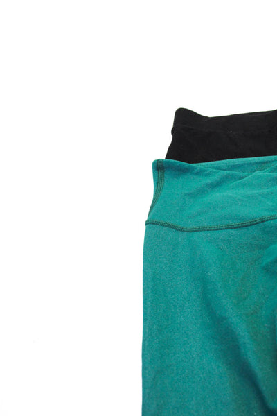 Lululemon Zara Womens Slip-On Button Hem Athletic Leggings Green Size 4 S Lot 2