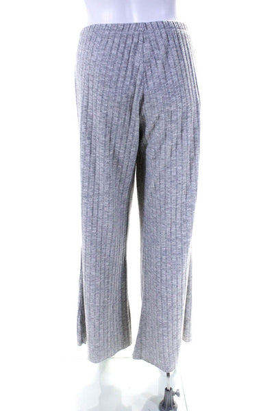 Chaser Womens Long Sleeve Half Zip Sweater Pants Set Gray Size Large