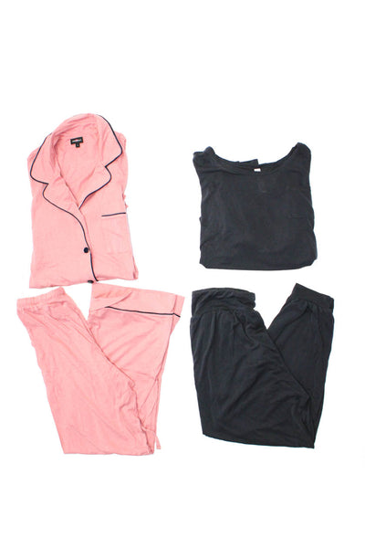 Flora Nikrooz Cosabella Womens Long Sleeved Pajama Sets Gray Pink Size S Lot 2