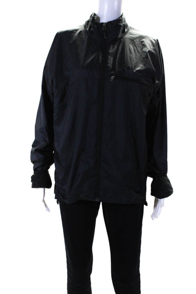 Marmot Womens Black Mock Neck Full Zip Long Sleeve Jacket Size M