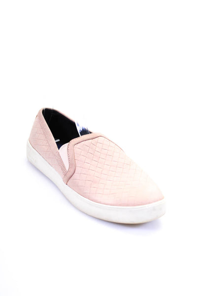 Cole Haan Grand.OS Womens Pink Woven Slip On Fashion Sneakers Shoes Size 10M