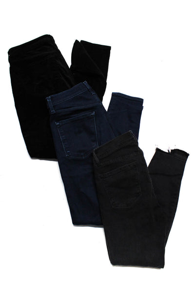 Frame Denim L'Agence J Brand Womens Skinny Leg Jeans Pants Size 30 28 Lot 3