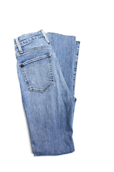 Favorite Daughter Womens High Waist Distressed Skinny Jeans Light Blue Size 23