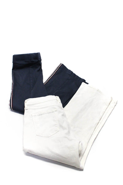 J Brand Level 99 Womens Pants White High Rise Bootcut Leg Jeans Size 31 L Lot 2