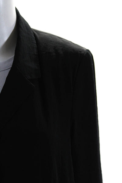 Cop Copine Womens Button Down Long Sleeves Light Jacket Black Size EUR 42