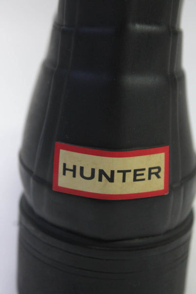 Hunter Womens Original Ankle Pull On Rain Boots Black Size 9
