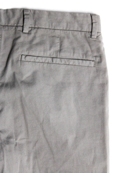 Theory Men's Button Closure Flat Front Straight Leg Dress Pant Beige Size 29