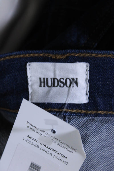 Hudson Men's Five Pockets Straight Leg Dark Wash Denim Pant Size 32