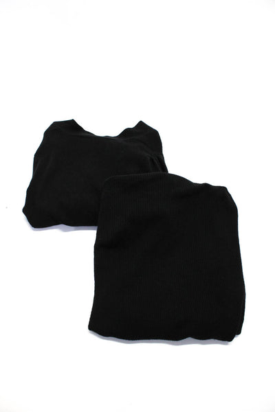Theory Zara Womens Ganes B Cardigan Sweaters Black Wool Size Medium Lot 2