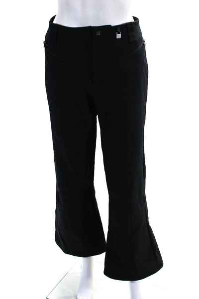 Nils Womens High Rise Insulated Wide leg Snow Pants Black Size 12