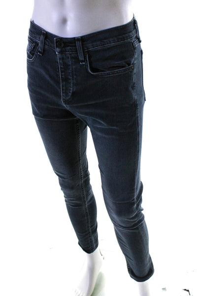 Rag & Bone Mens Zipper Fly Dark Wash Fit 2 Slim Cut Jeans Blue Denim Size 30
