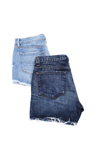 Frame J Brand Womens Cutoff Denim Shorts Blue Size 25 27 Lot 2