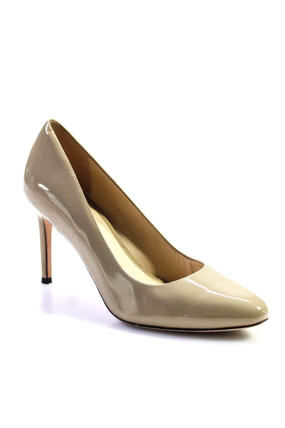 Cole Haan Grand.OS Womens Beige Leather High Heels Pumps Shoes Size 8B