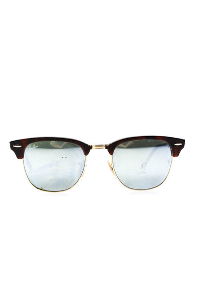 Ray Ban Womens Matte Tortoise Shell Printed Wayfarer Brown Sunglasses 145mm