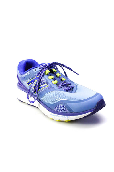 New Balance Womens Lace Up Rapid Bound Knit Running Sneakers Blue Purple 9.5