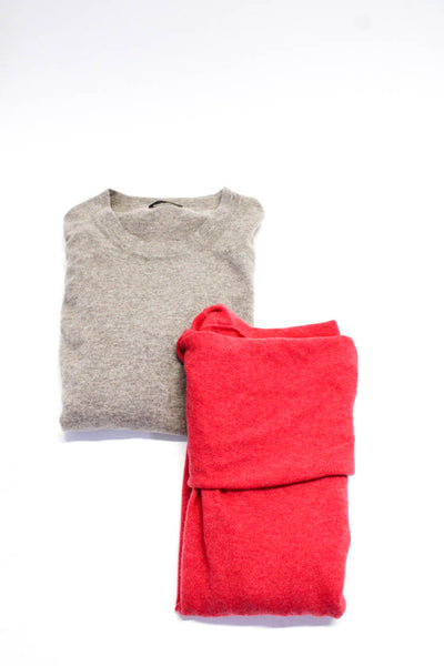 Barrow & Grove Christopher Fischer Womens Sweaters Red Beige Size Medium Lot 2