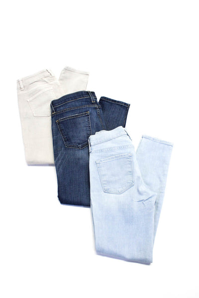 Frame Denim Closed Current/Elliott Womens Skinny Crop Jeans Blue Gray 24 Lot 3