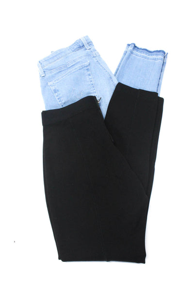AG Adriano Goldschmied J Crew Womens Cotton Skinny Jeans Blue Size 27 4S Lot 2