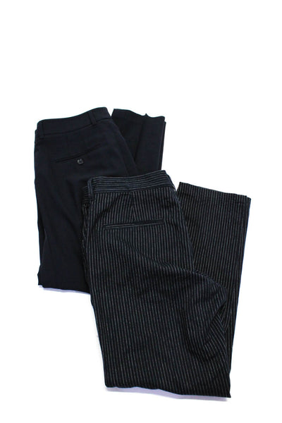 Vince Current/Elliott Womens Pleated Dress Pants Navy Blue Size 6 29 Lot 2