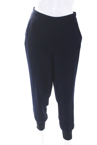 Ted Baker London Womens Pull On High Rise Jogger Pants Navy Blue Size 1