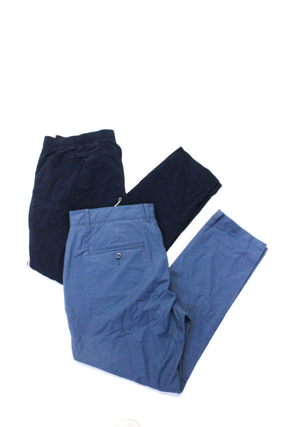 Bennies Rhone Mens Slim Leg Golf Pants Track Pants Blue Size XL 38x32 Lot 2
