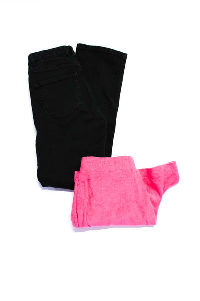 WSLY Jeanerica Womens Shorts Jeans Pink Black Size Extra Small 25 Lot 2