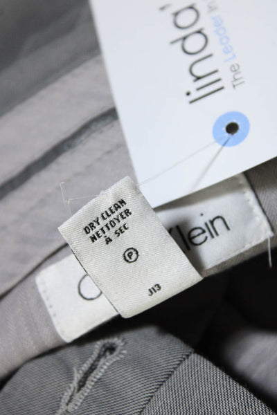Calvin Klein Mens Four Pocket Straight Leg Pants Trousers Gray Size 30X32