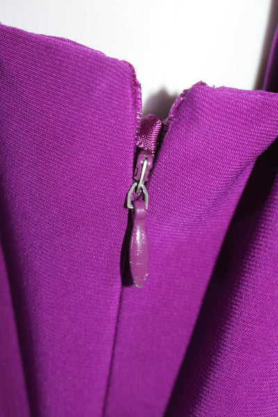 Lauren Ralph Lauren Womens Enid Combo Dress Purple Size 8 12412861