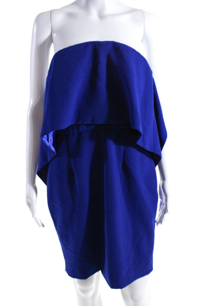Jay Godfrey Womens Cobalt Viola Dress Blue Size 10 10511593