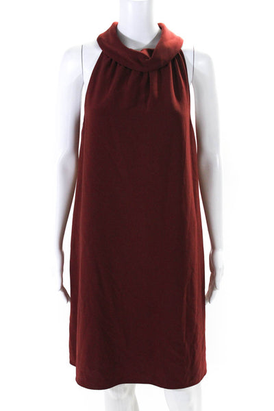 Sail to Sable Womens Burgundy Button Maternity Dress Red Size 4 11467569