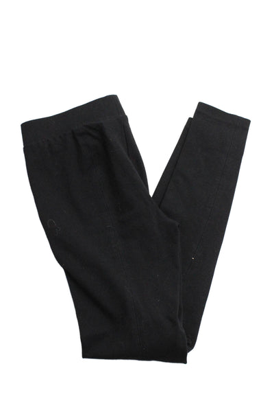 Vince Camuto Womens Elastic Waist Stretch Low Rise Ankle Leggings Black Size XS