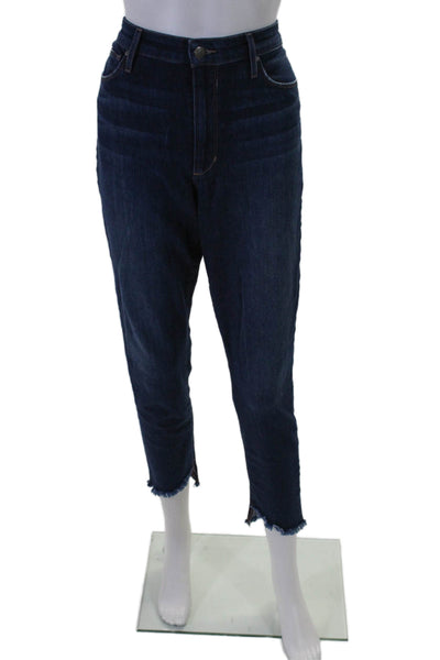 Joes Jeans Womens Zipper Fly High Rise Dark Wash Skinny Jeans Blue Size 30