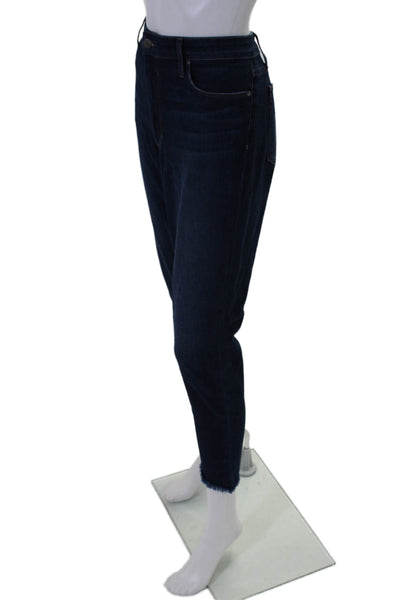 Joes Jeans Womens Zipper Fly High Rise Dark Wash Skinny Jeans Blue Size 30