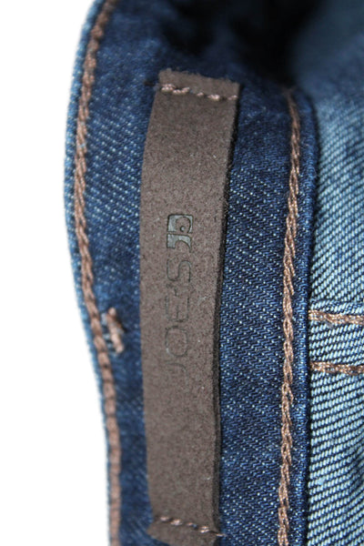 Joes Jeans Womens Zipper Fly High Rise Dark Wash Skinny Jeans Blue Size 30