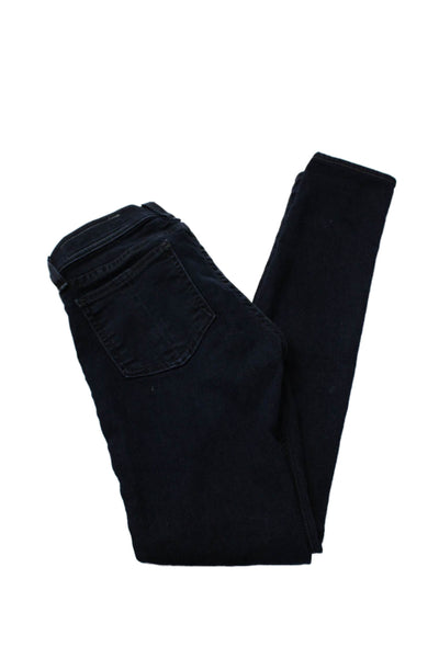 Rag & Bone Jean Womens Cotton Blend Denim Low-Rise Skinny Jeans Blue Size 24
