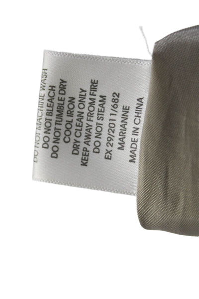 Reiss Womens Sleeveless Sweetheart Tiered Ruffle Short Dress Nude Size 6
