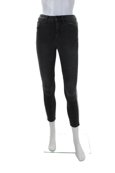 Joes Jeans Womens The Charlie High Rise Skinny Ankle Jeans Gray Denim Size 23