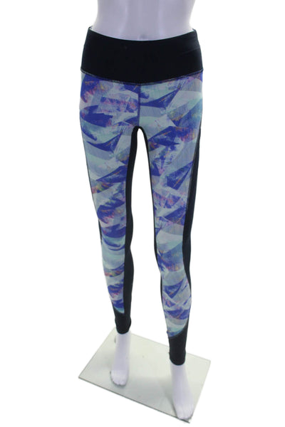 Athleta Womens Spandex Fitted Multicolor Activewear Legging Blue Size XXS