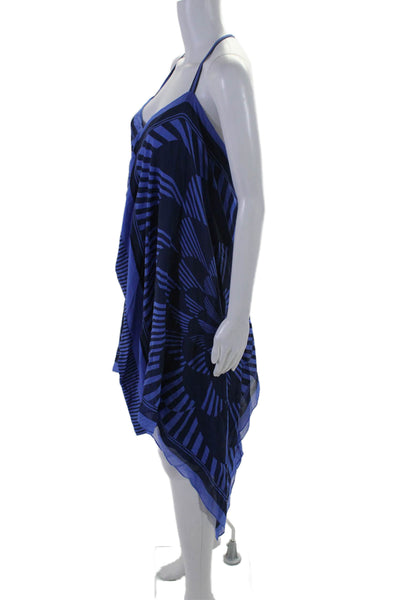 David Meister Womens V-Neck Tied Cut-Out Sleeveless Zipped Dress Green Size 6