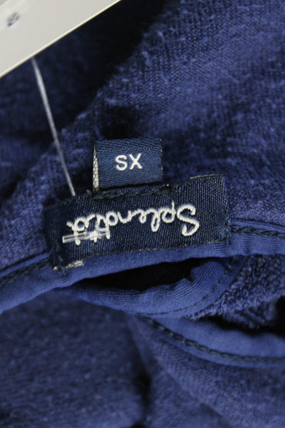 Splendid Women's Scoop Neck Racerback Drop Waist Mini Dress Blue Size XS