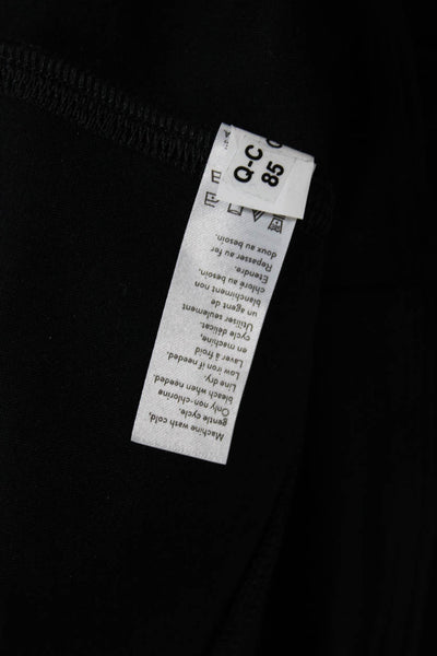 Theory Womens Flat Zip Front Tapered Leg Dress Pants Black Size 10