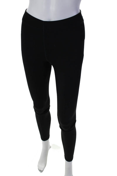 Theory Womens Skinny Leg Thick Stitched Basic Casual Leggings Black Size XS