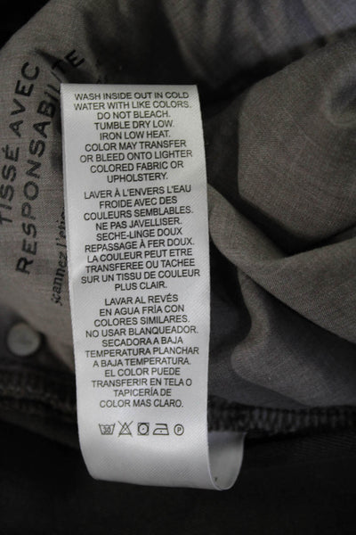 Frame Mens Denim Five Pocket Button Closure Tapered Jeans Brown Size 38