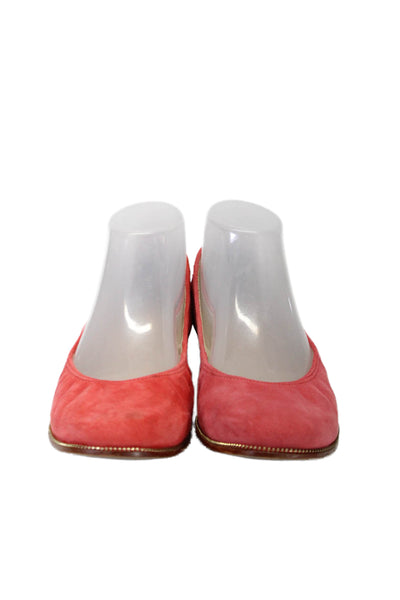Botkier Women's Slip-On Round Toe Suede Ballet Flat Shoes Carol Size 7.5