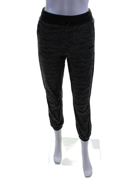 Kith Women's Drawstring Waist Pockets Athletic Jogger Pants Black Size 12