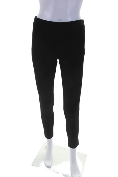 Joseph Womens Elastic Waist Slip-On Skinny Leg Dress Pants Black Size EUR 36